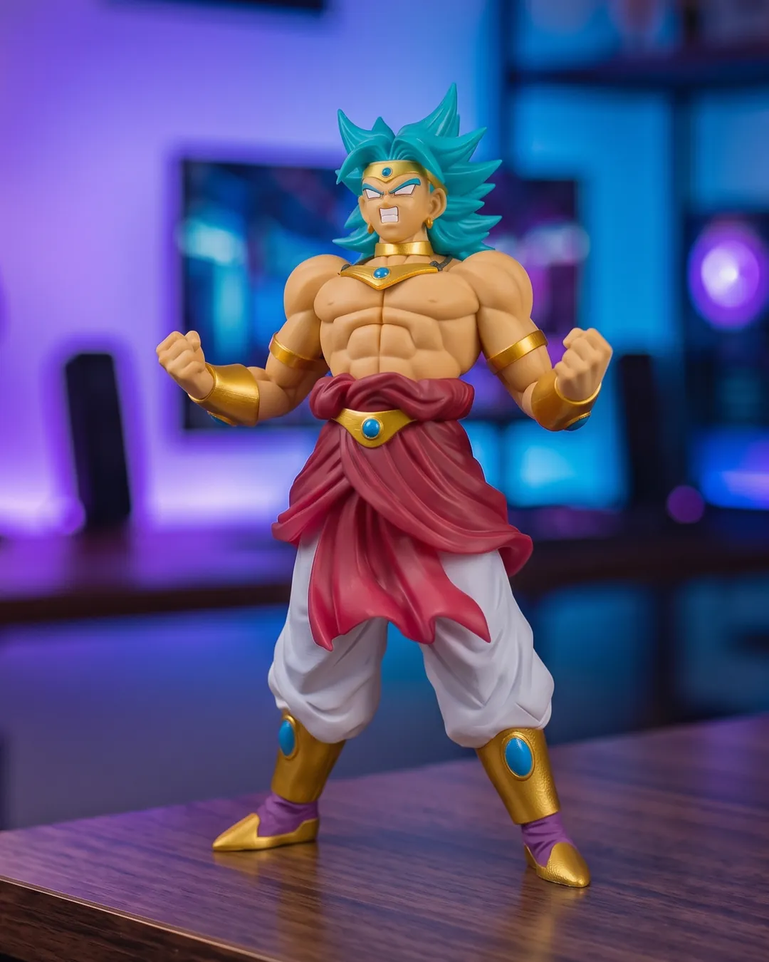 Broly Super Saiyan, figura Clearise de Banpresto